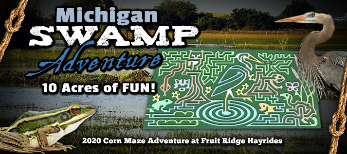 Corn Maze 2020: Michigan Swamp Adventure
