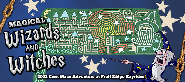 Corn Maze 2022: Magical Witches & Wizards